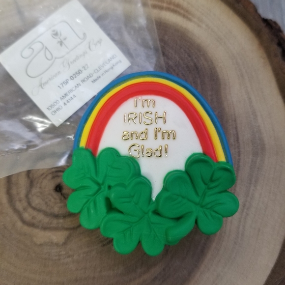 Irish Shamrock brooch - Picture 4 of 6